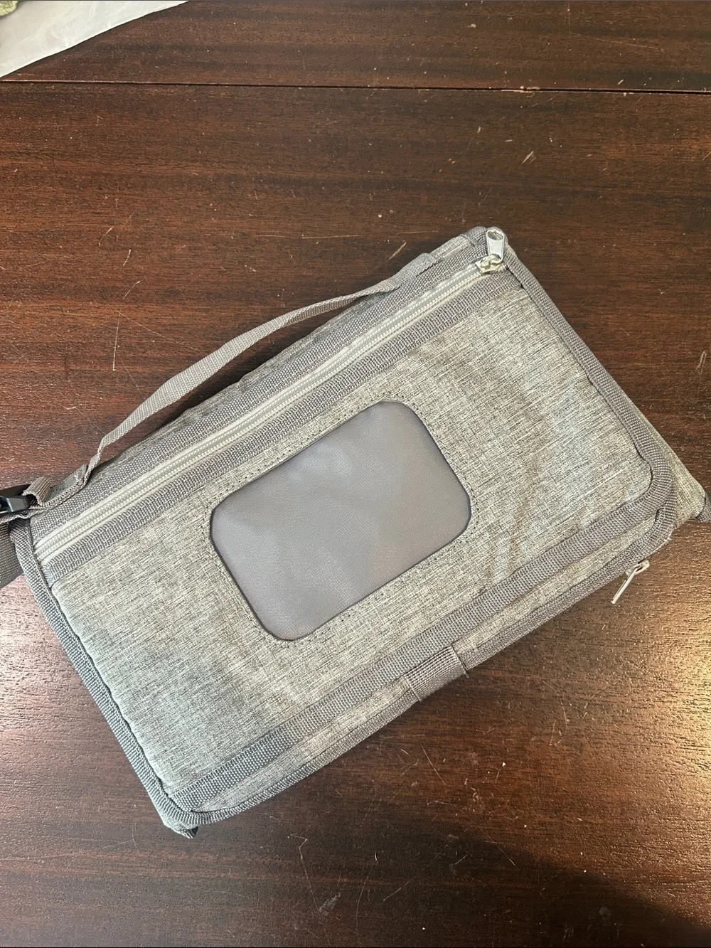 M288 NEW Portable changing pad for newborn - infant travel changing mat - Gray